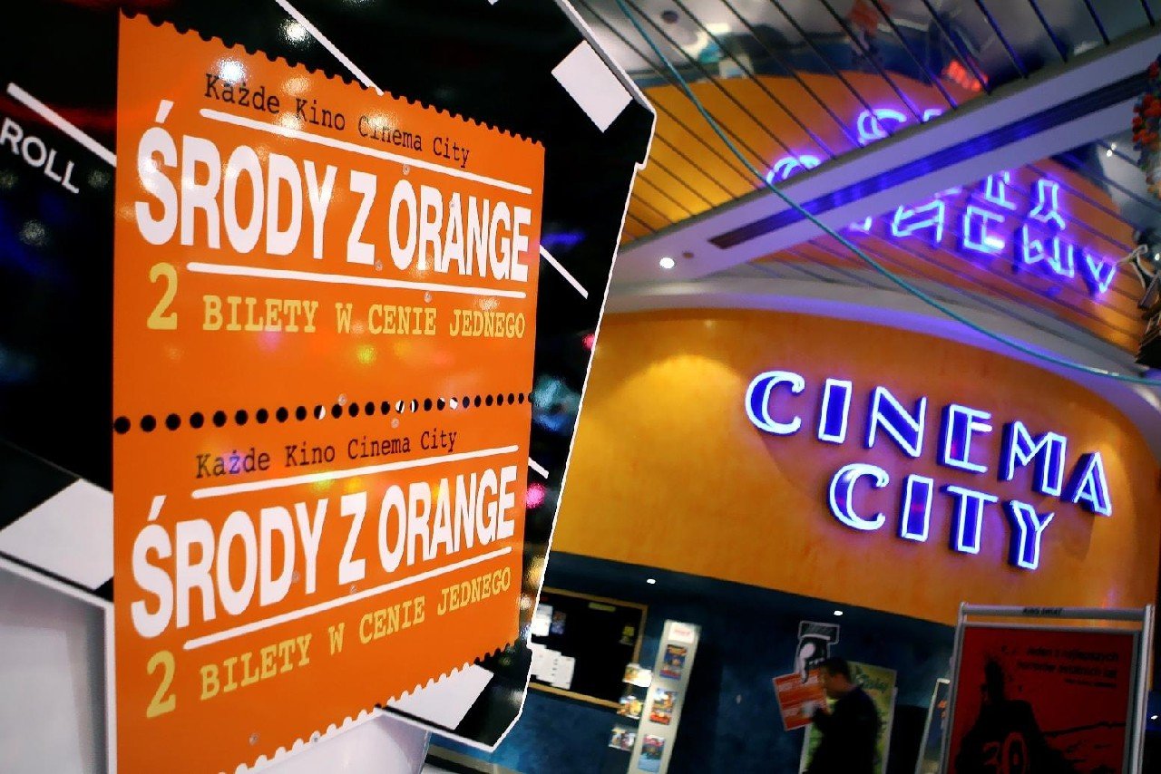 Dwa bilety do kina w cenie jednego dla klientów sieci Orange