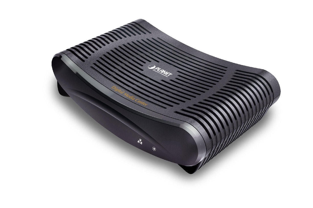 DMA-200 pozwala oglądać cyfrowe materiały wideo, słuchać muzyki i przeglądać zdjęcia na telewizorze bez konieczności przeciągania przewodów