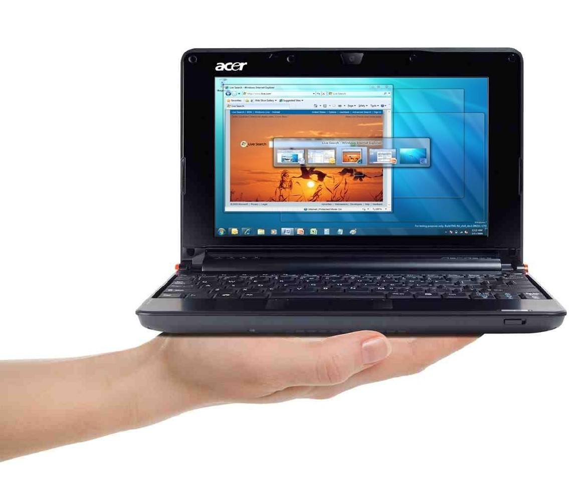 Acer Aspire One - w tej chwili najlepiej sprzedający się netbook. A jak będzie po premierze Windowsa 7?