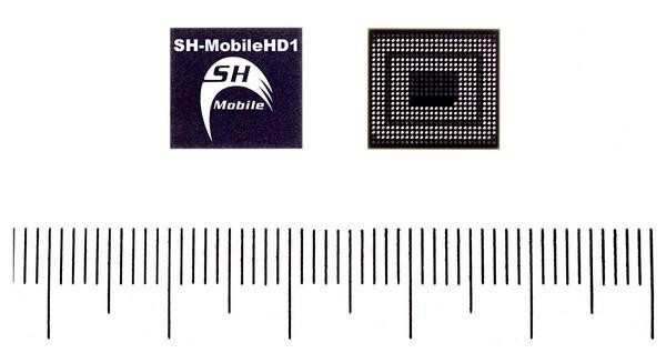 Nowy układ należy do rodziny procesorów SH-MobileHD1