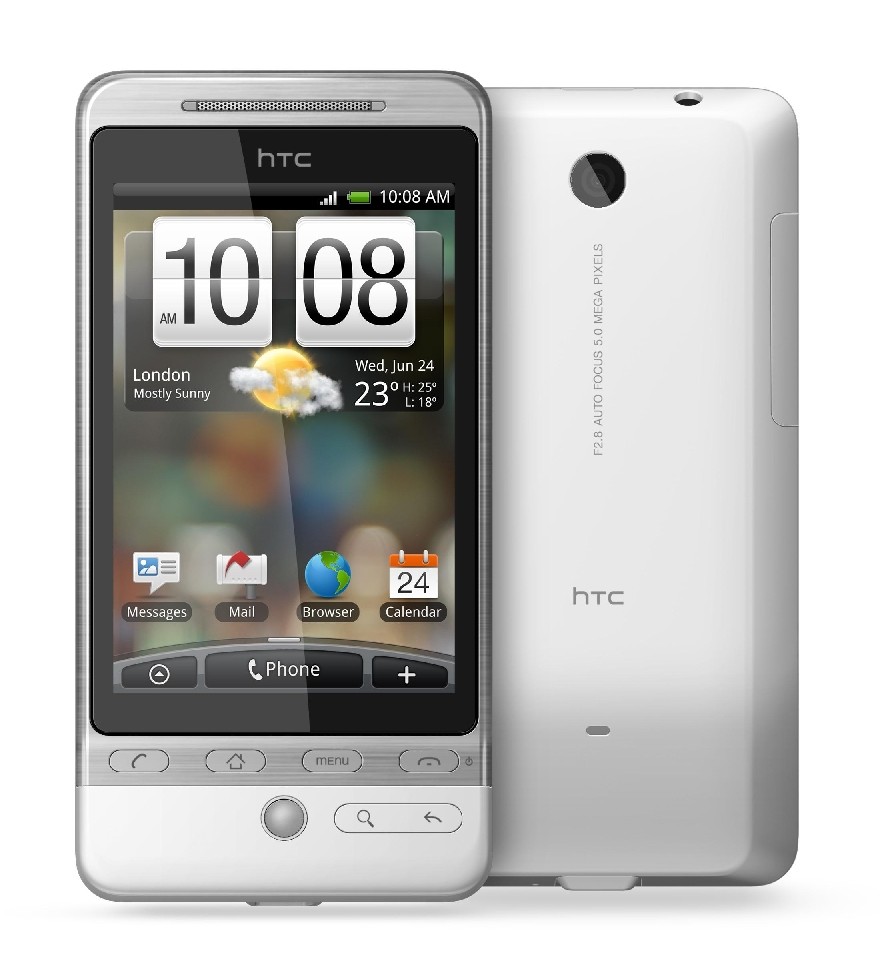 HTC Hero mierzy 112 x 56,2 x 14,35 mm, zaś waży 135 gramów, wraz z baterią o pojemności 1350 mAh