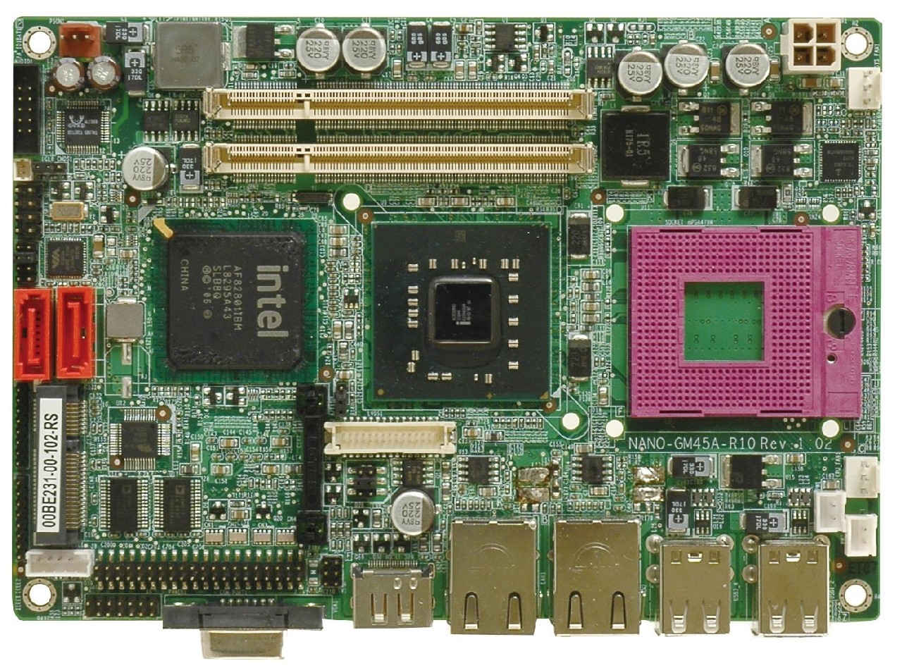 Płyta główna w formacie EPIC z procesorem Core 2 Duo i 1 066 MHz FSB