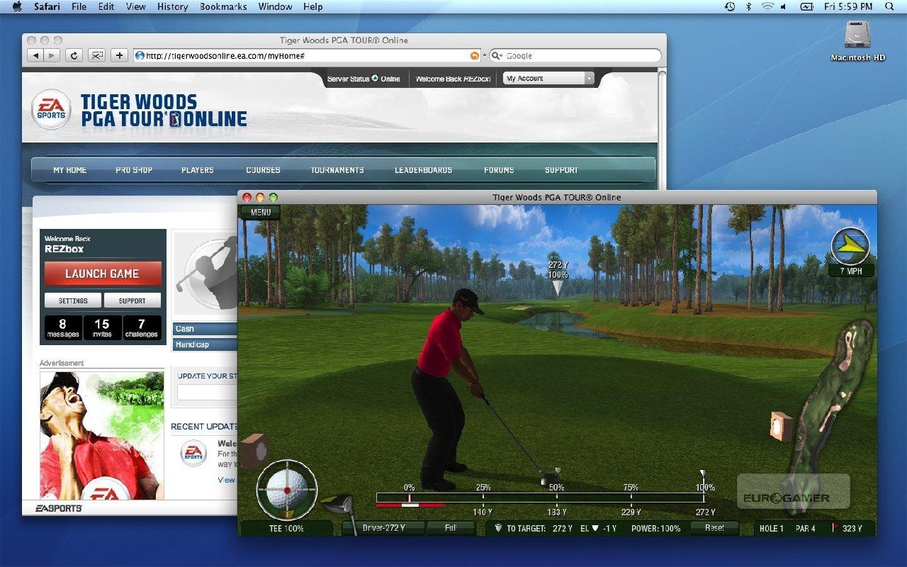 Golf od EA zadziała w każdej przeglądarce