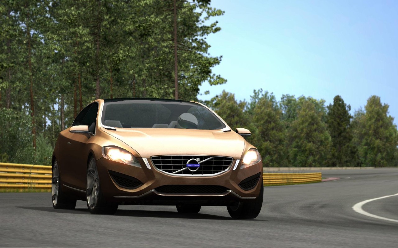 Volvo S60 Concept - jeden z samochodów, którym możemy startować w wyścigach
