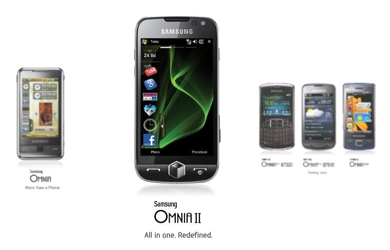 Jako pierwsze, dostęp do mobilnego sklepu internetowego Samsunga otrzymają telefony Omnia