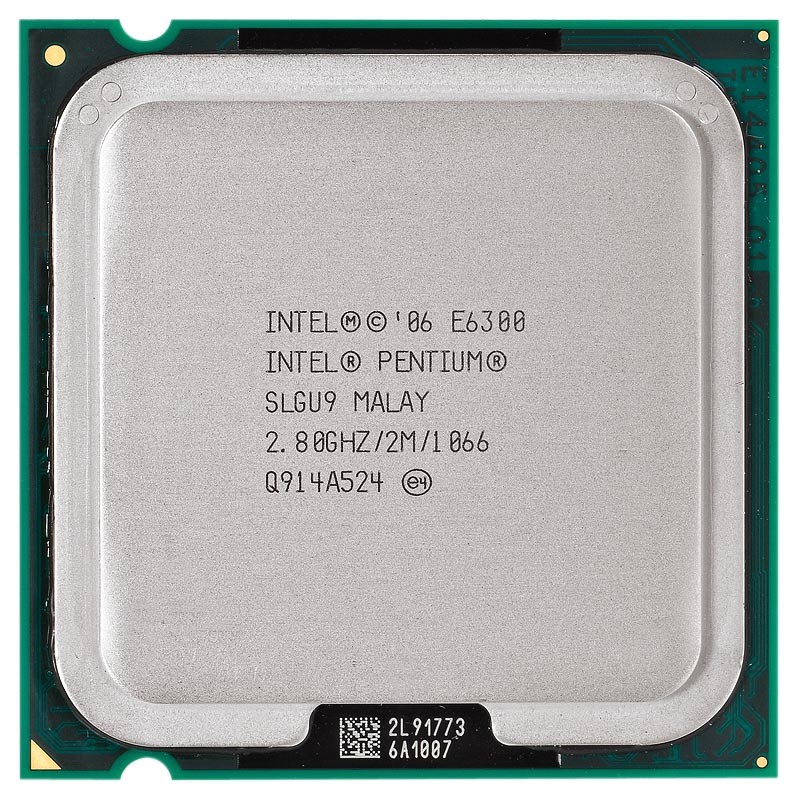 Intel Pentium Dual Core E6300