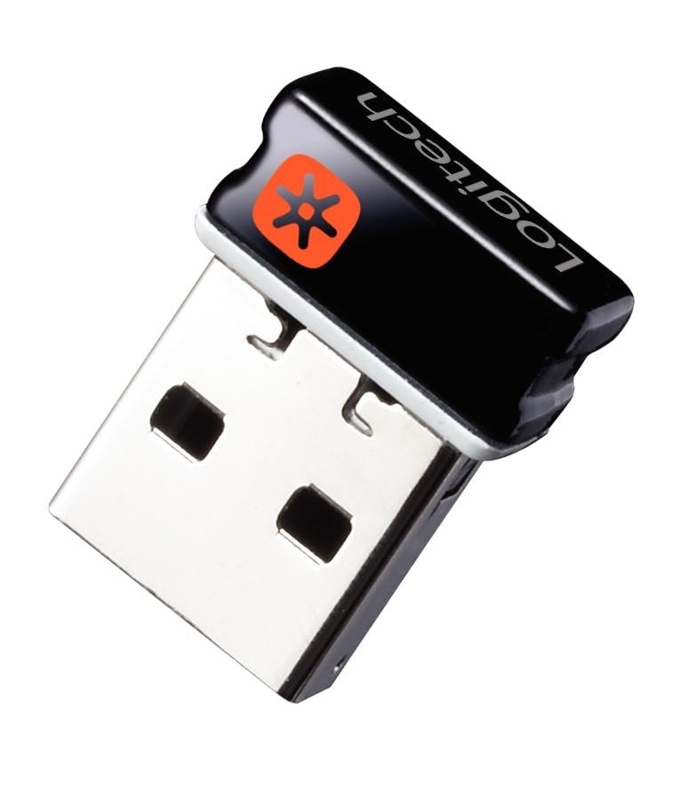 Odbiornik USB do obsługi sześciu bezprzewodowych urządzeń