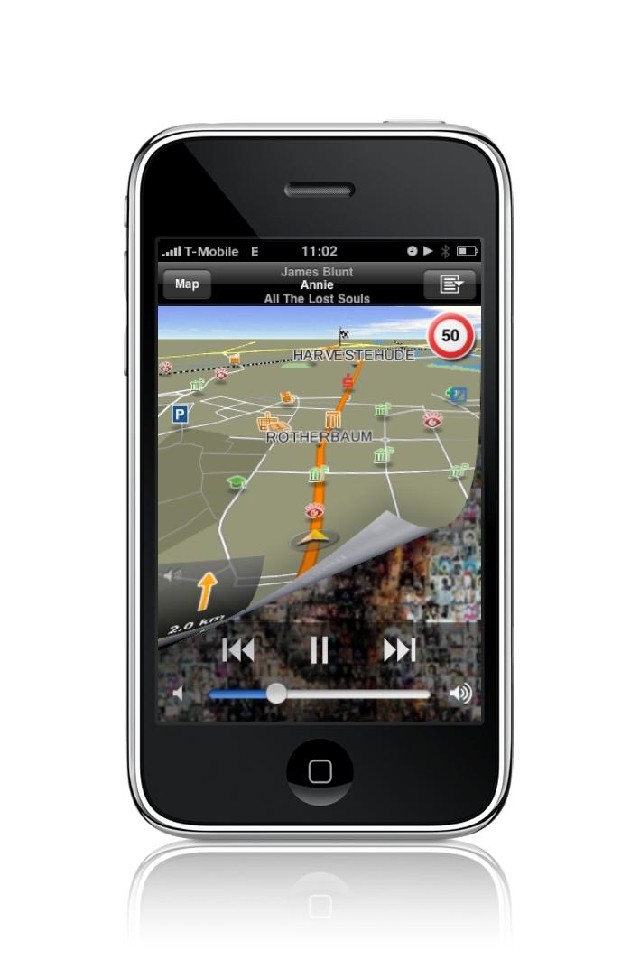 Bogata aktualizacja oprogramowania MobileNavigator dla iPhone'a 3G i 3GS oraz iPoda Touch