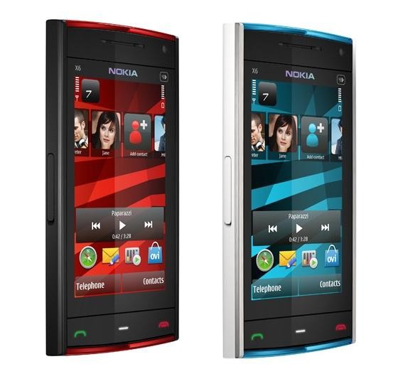 Nokia X6 mierzy 111 x 51 x 13,8 milimetra