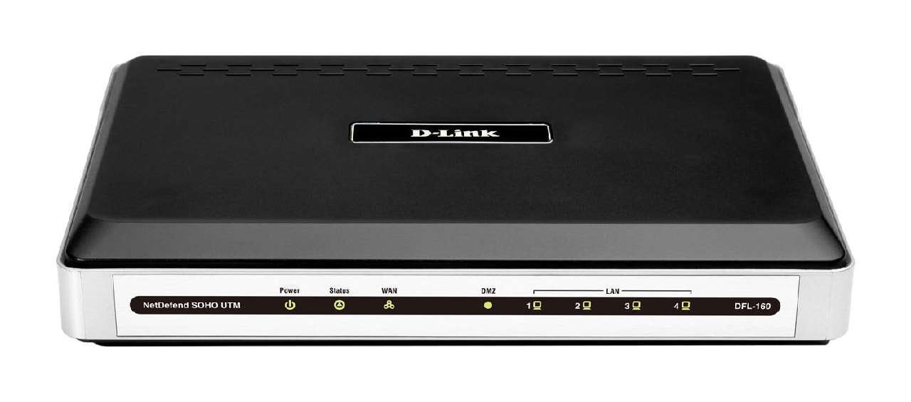 Dzięki technologii D-Link Green zapora DFL-160 jest ekologicznym urządzeniem, które automatycznie wykrywa aktywność portów oraz długość kabla i odpowiednio reguluje pobór mocy