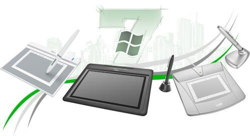 Wszystkie 3 tablety są w pełni kompatybilne z systemami operacyjnymi Windows 7 i Windows Vista
