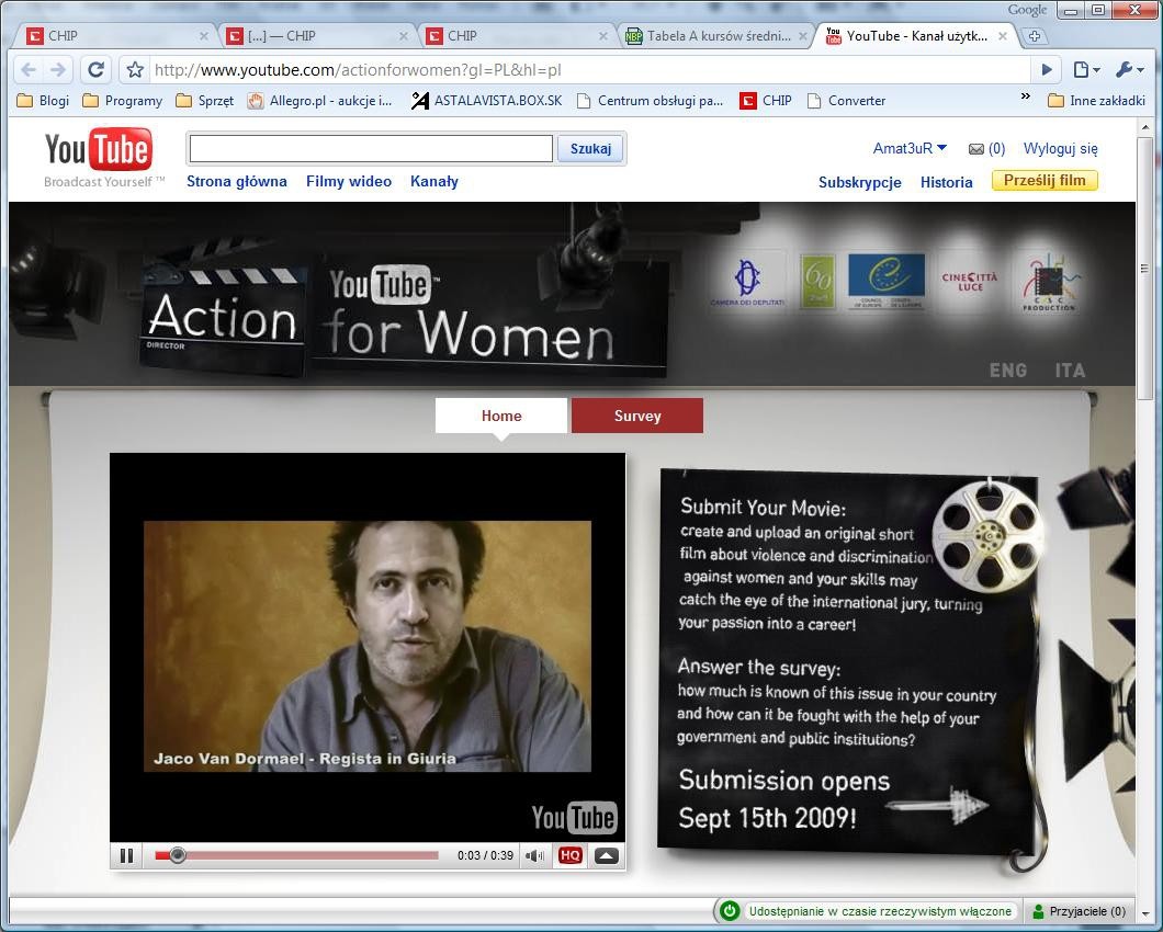 YouTube przeciwko przemocy wobec kobiet