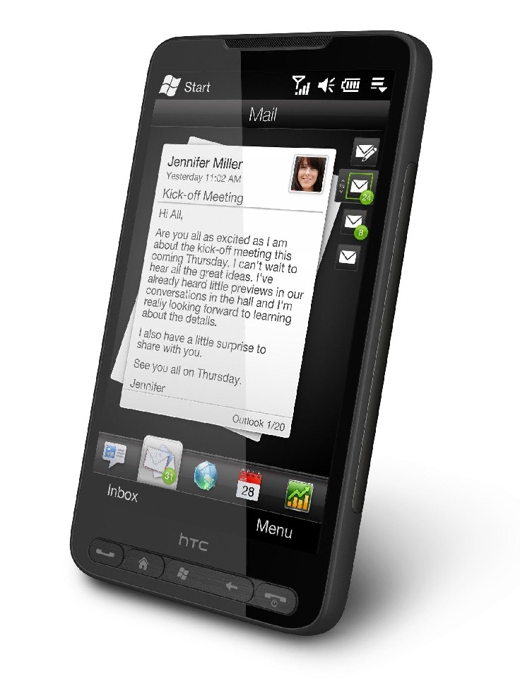 HTC HD2 laczy zalety systemu Windows z 4,3-calowym ekranem pojemnosciowym o wysokiej rozdzielczosci