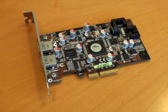 Karta PCI-e, która dostarczy obsługę standardów USB 3.0 oraz SATA 6.0 Gbps
