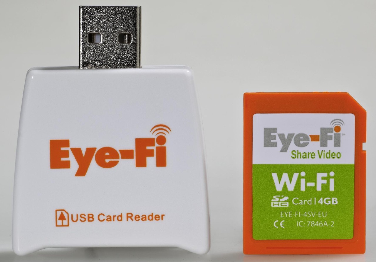 Eye-Fi – 2 w 1 karta pamięci flash z Wi-Fi