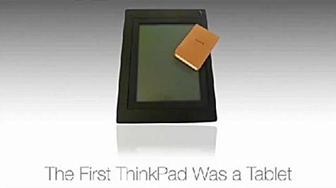 Pierwszy ThinkPad był tabletem