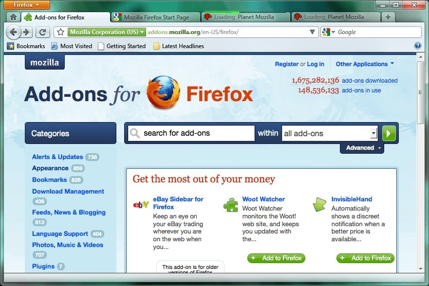 Firefox 4 obsłuży format wideo WebM