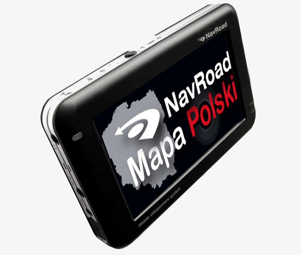 NavRoad prezentuje mapę Polski do GPS-ów