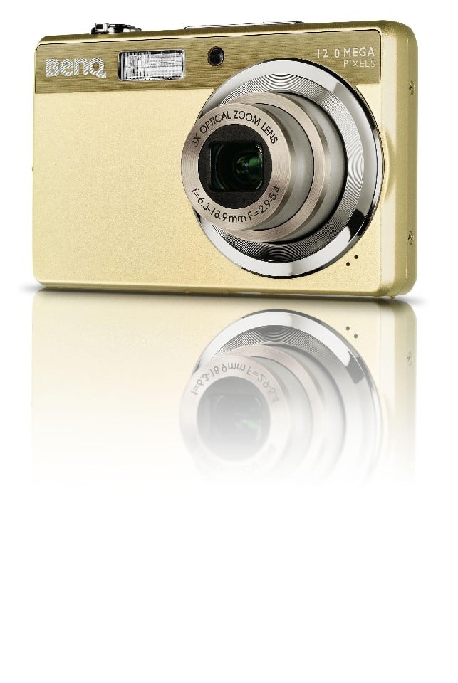 BenQ E1250 i E1280 – złoty i czekoladowy aparat kompaktowy