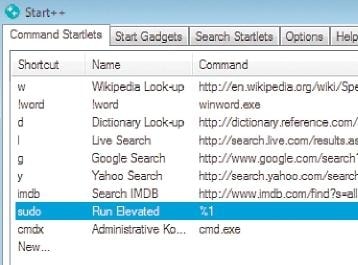 Narzędzie Start++ pozwala definiować polecenia, które możemy wykonać bezpośrednio w polu wyszukiwania menu Start.