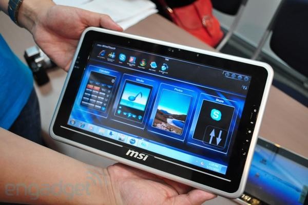 MSI WindPad 100: “atomowy” tablet ze zmodyfikowanym Windows 7