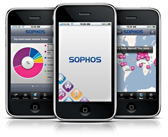 Pierwsza aplikacja firmy Sophos dla iPhone'a