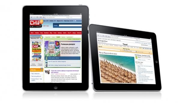 iPad promowany jest również jako narzędzie do pracy