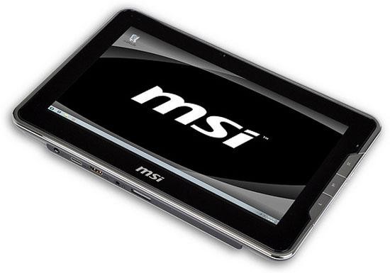 MSI wycofuje się z segmentu tabletów, do czasu debiutu Windowsa 8