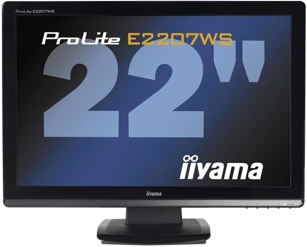 iiyama E2207WS - przykład jednego z coraz rzadszych już monitorów 16:10