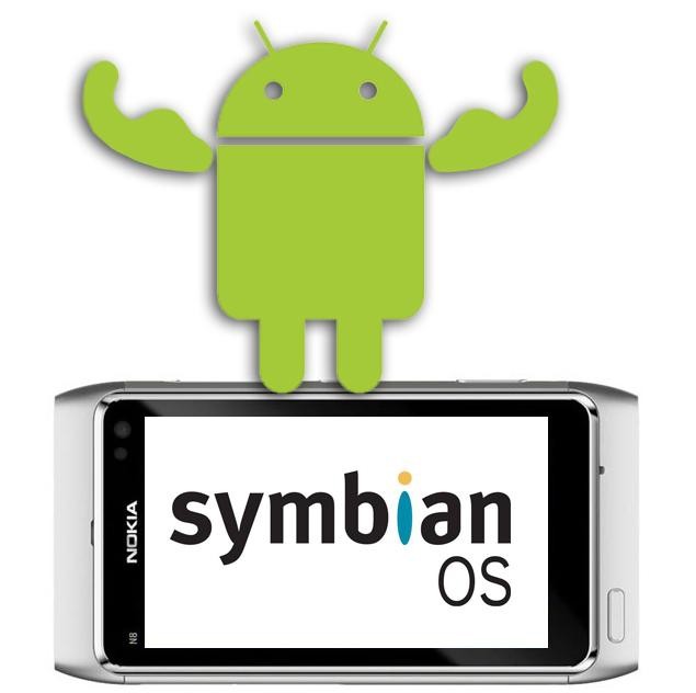 Android króluje, Symbian traci