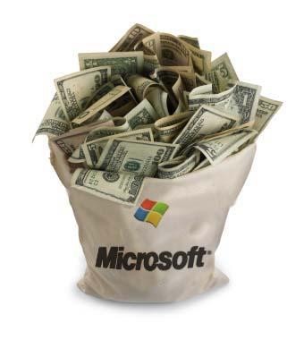 Microsoft zarabia coraz więcej
