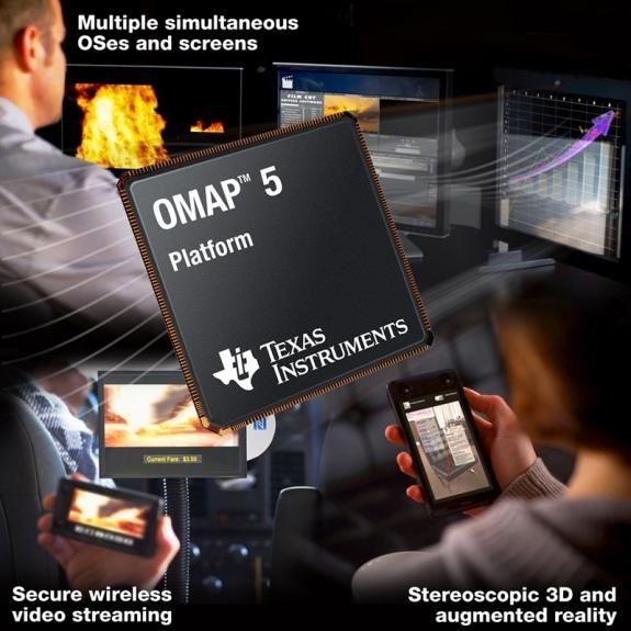 Platforma OMAP 5 ma poradzić sobie z jednoczesnym wyświetlaniem obrazu na kilku ekranach