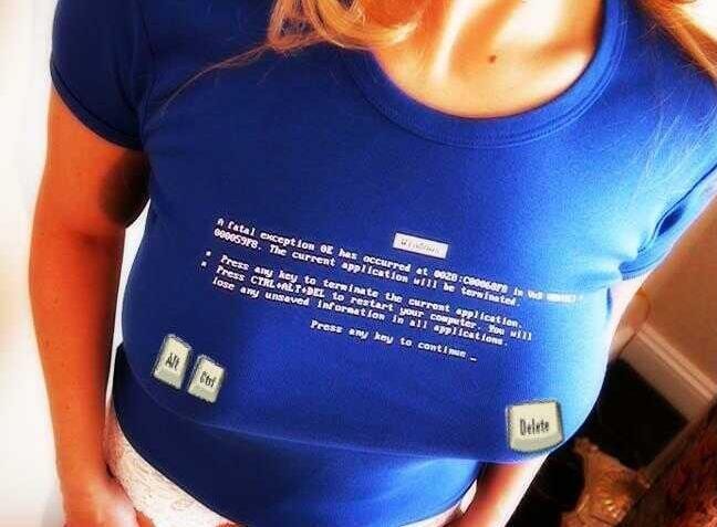 Lubię poniedziałki: Blue Screens of Death jakich (być może) nie znacie