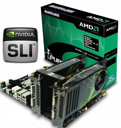 Technologia SLI teraz na płytach AMD