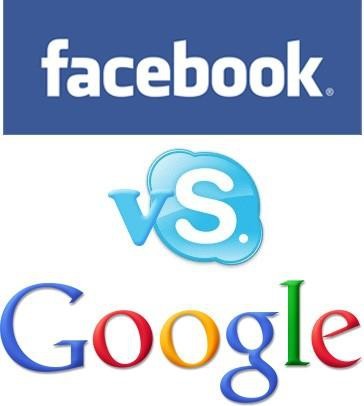 Google i Facebook walczą o Skype’a?