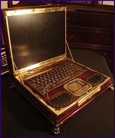 Kup sobie steampunkowego laptopa z drewna i brązu