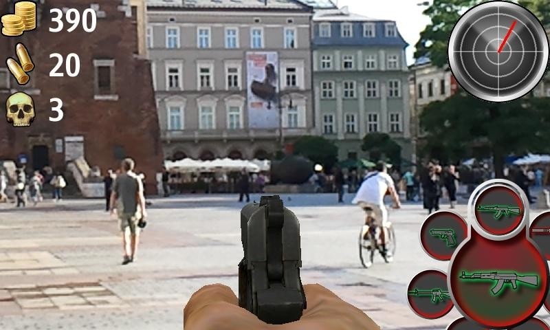 The ShootAR – gra FPS wykorzystująca rzeczywistość rozszerzoną