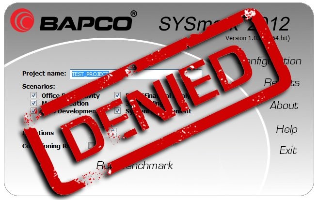 AMD uważa, że Sysmark 2012 nie jest wiarygodny, wycofuje się ze współpracy