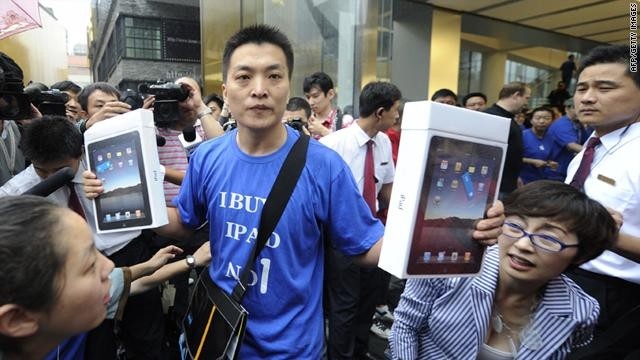 Chińczycy kochają Apple'a. Ale nie wszystkich ich na niego stać. (źródło: Digital Biz)