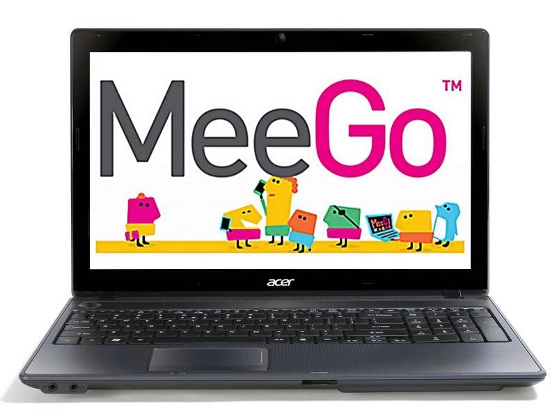 Notebook z MeeGo i procesorem Intel Core i3