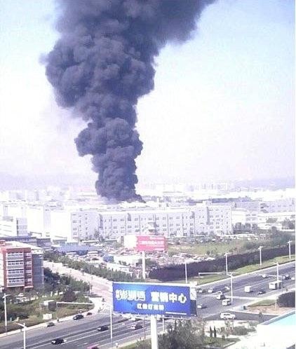 Kolejna eksplozja w fabryce Foxconna