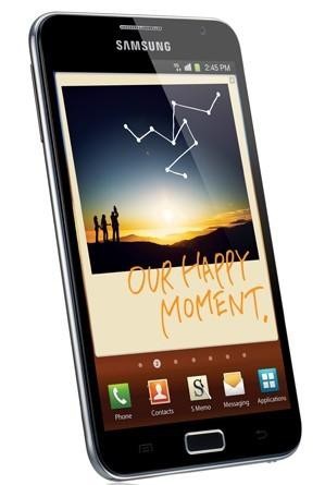 Samsung Galaxy Note 2 z elastycznym ekranem