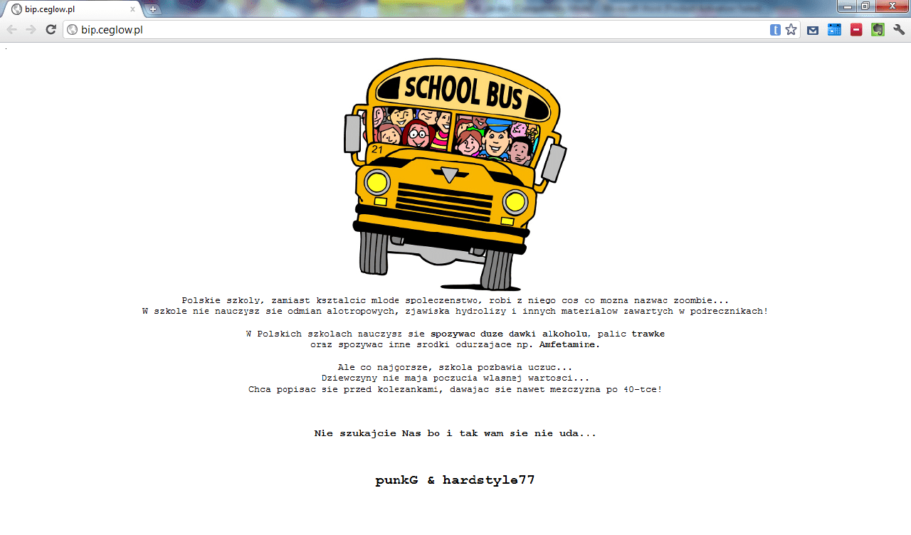 Pierwszy dzień szkoły, dniem ogromnego ataku na polskie samorządy