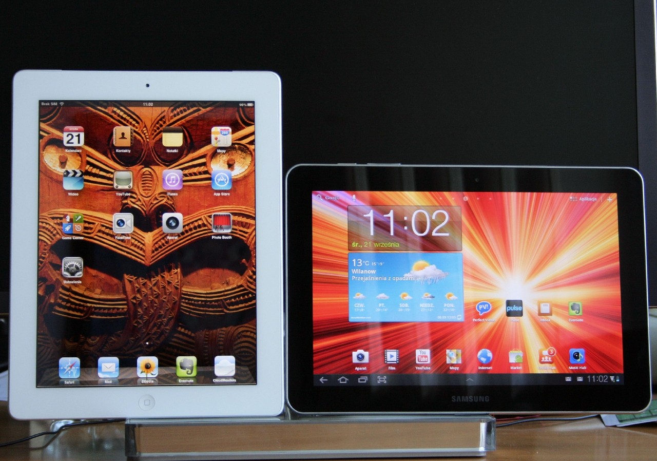 Pojedynek! Apple iPad 2 vs. Samsung Galaxy Tab 10.1