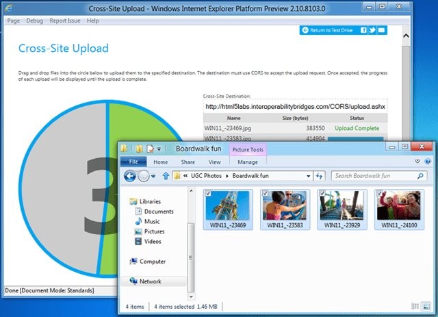 Windows 7 otrzymał wyłącznie wczesną wersję rozwojową Internet Explorera 10