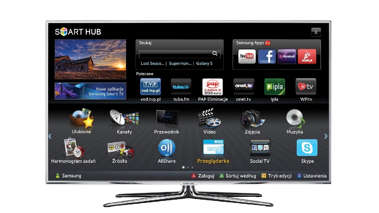 Samsung Smart TV: polskie aplikacje w czołówce