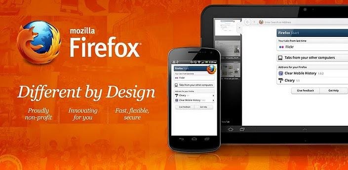 Androidowy Firefox teraz sprawniejszy na tabletach