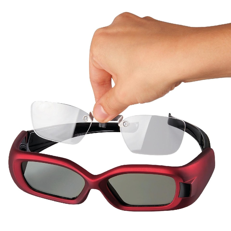 Nakładki 3D Lensclip dla krótkowidzów