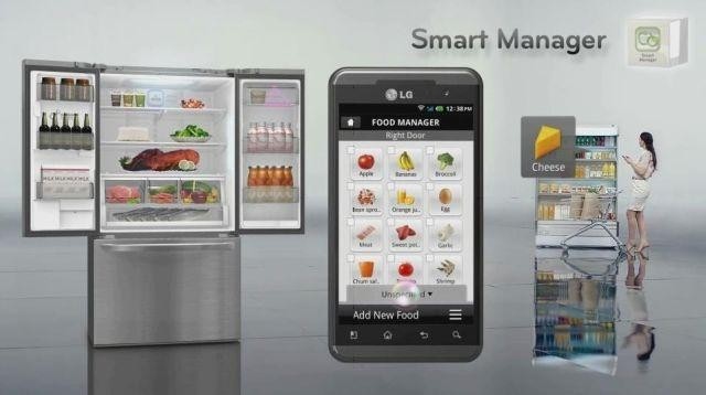 CES 2012: Sprawdź na smartfonie, co masz w lodówce