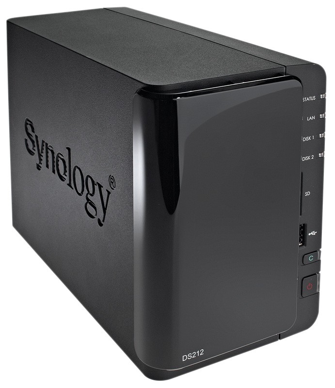 Synology DS212 – wbudowany czytnik SD